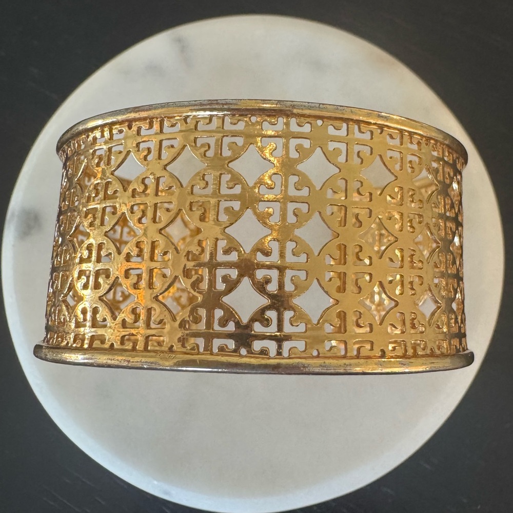 Tory Burch Gold Cuff Bracelet